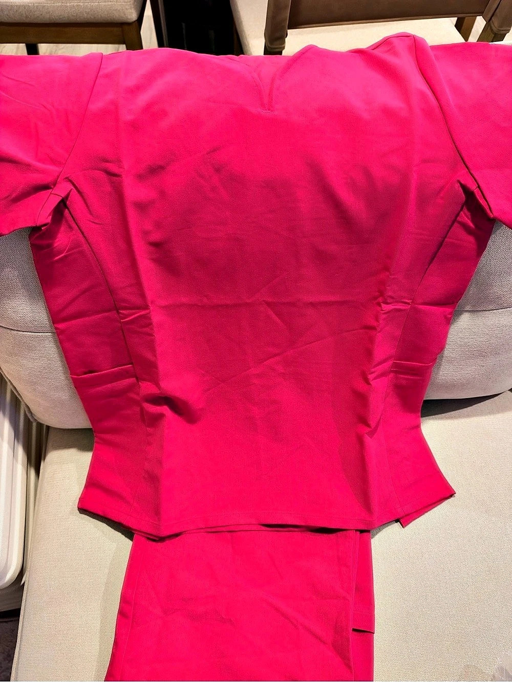 Mandala Scrubs Set Pink Size Medium